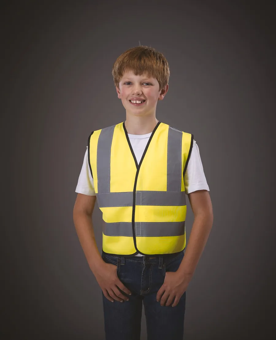 Gilet haute visibilité enfant — Yoko personnalisable
