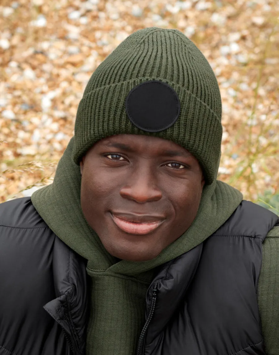 Circular Fashion Patch Beanie — Beechfield personnalisable