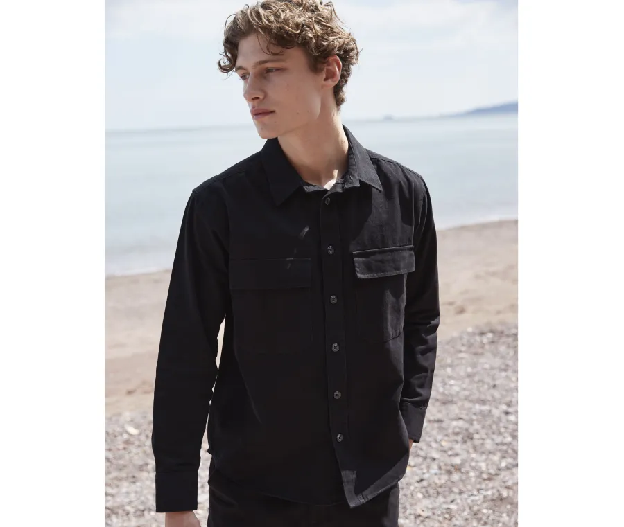 Surchemise Drill — Front Row personnalisable