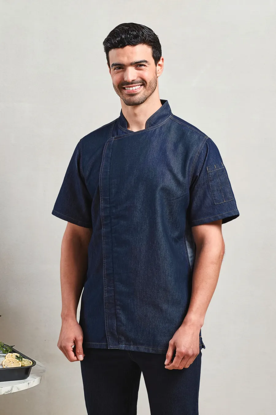 Veste chef cuisinier "Zip close" — Premier personnalisable