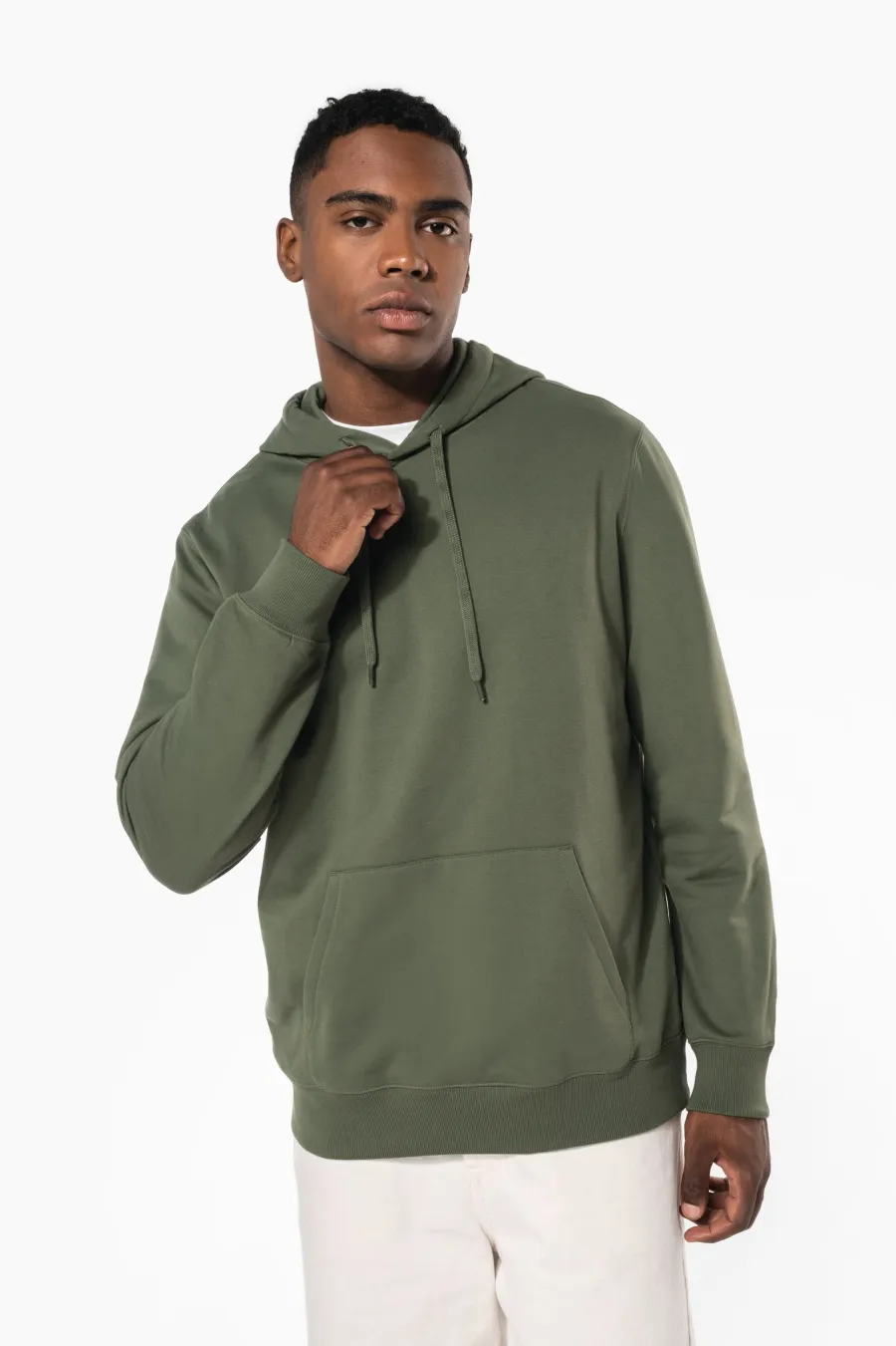Sweat-shirt recyclé à capuche unisexe — Kariban personnalisable