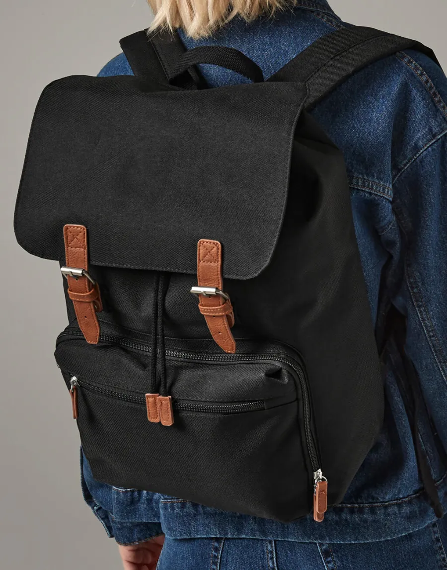 Vintage Laptop Backpack — Bagbase personnalisable