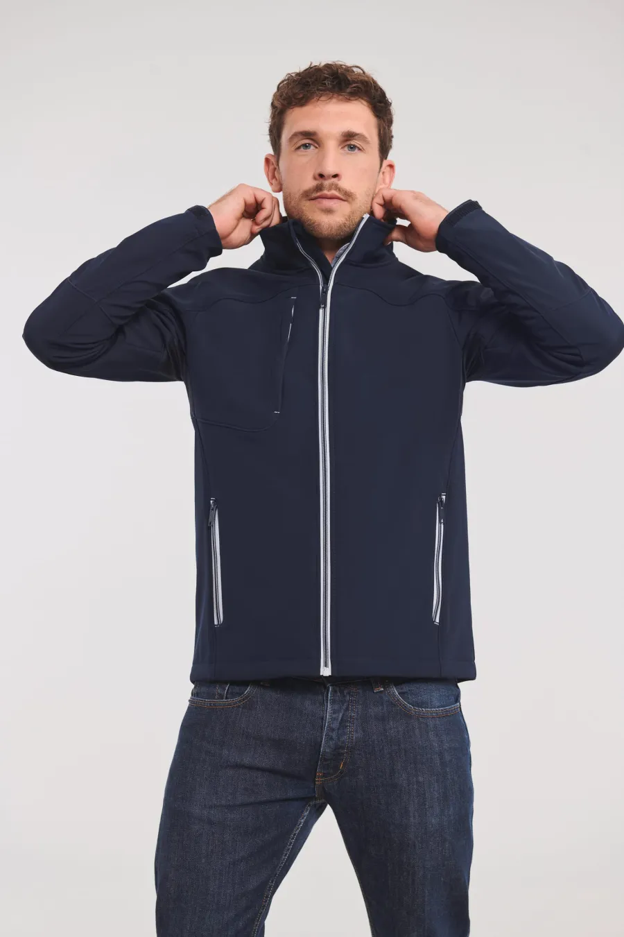 Veste homme Softshell Bionic-Finish® — Russell Athletic personnalisable