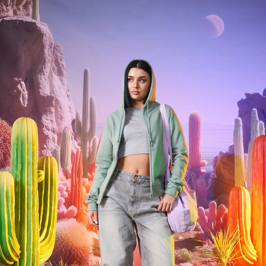 WOMEN'S COLLEGE ZOODIE — Just Hoods personnalisable