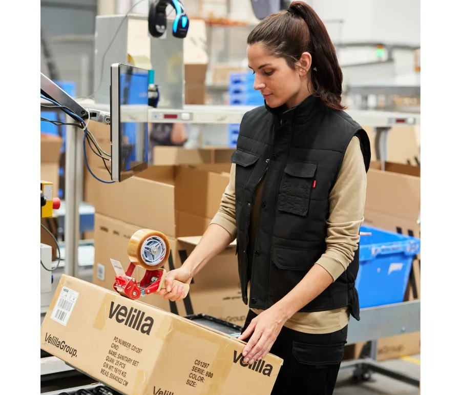Bodywarmer de travail multi-poches (VL108) — Velilla personnalisable