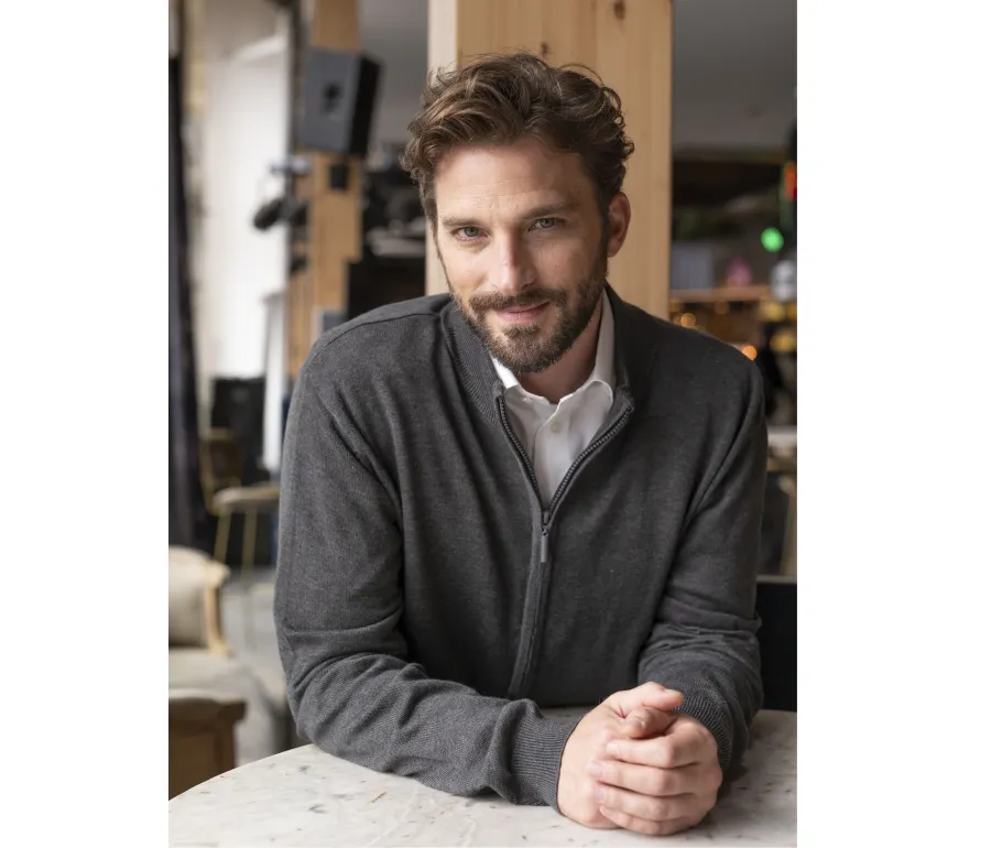 QUARTER ZIP JUMPER — Pen Duick personnalisable