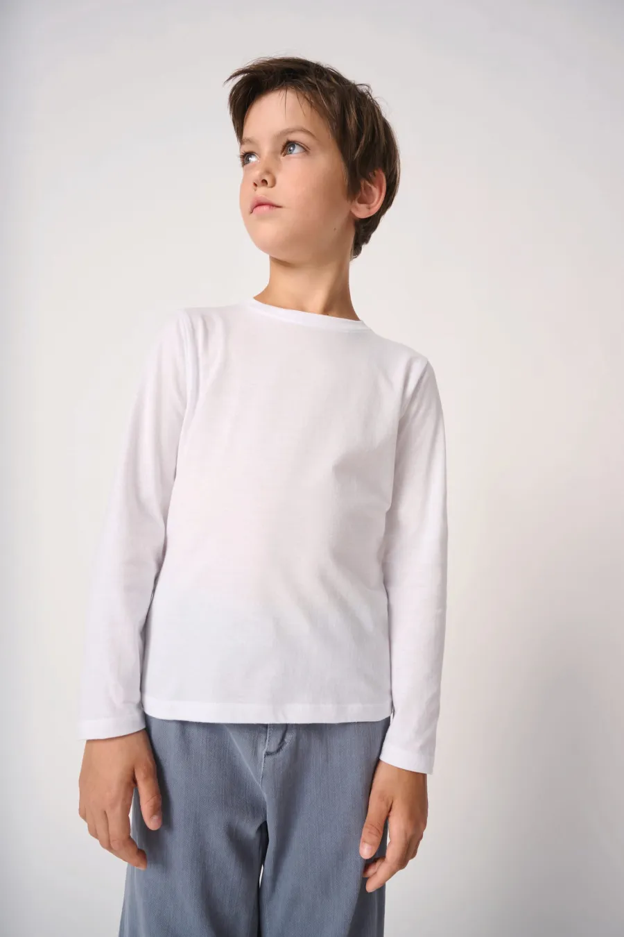 T-shirt LSL enfant iDeal150 — iDeal Basic Brand personnalisable