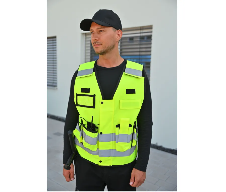 Gilet tactique visibilité augmentée — Korntex personnalisable