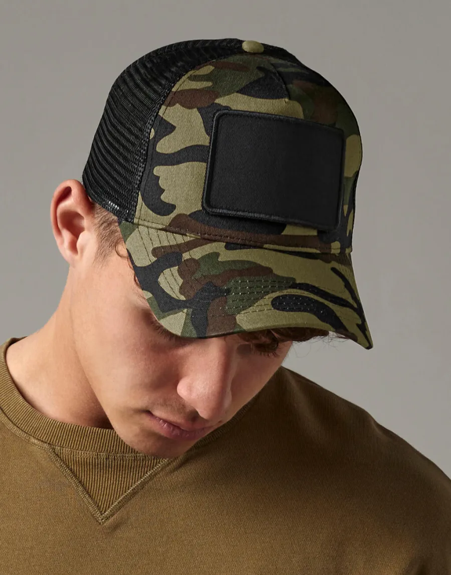 Patch Snapback Trucker — Beechfield personnalisable