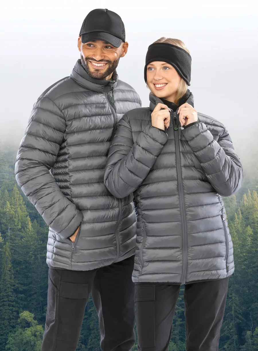 Veste matelassée recyclée sans capuche — Result personnalisable