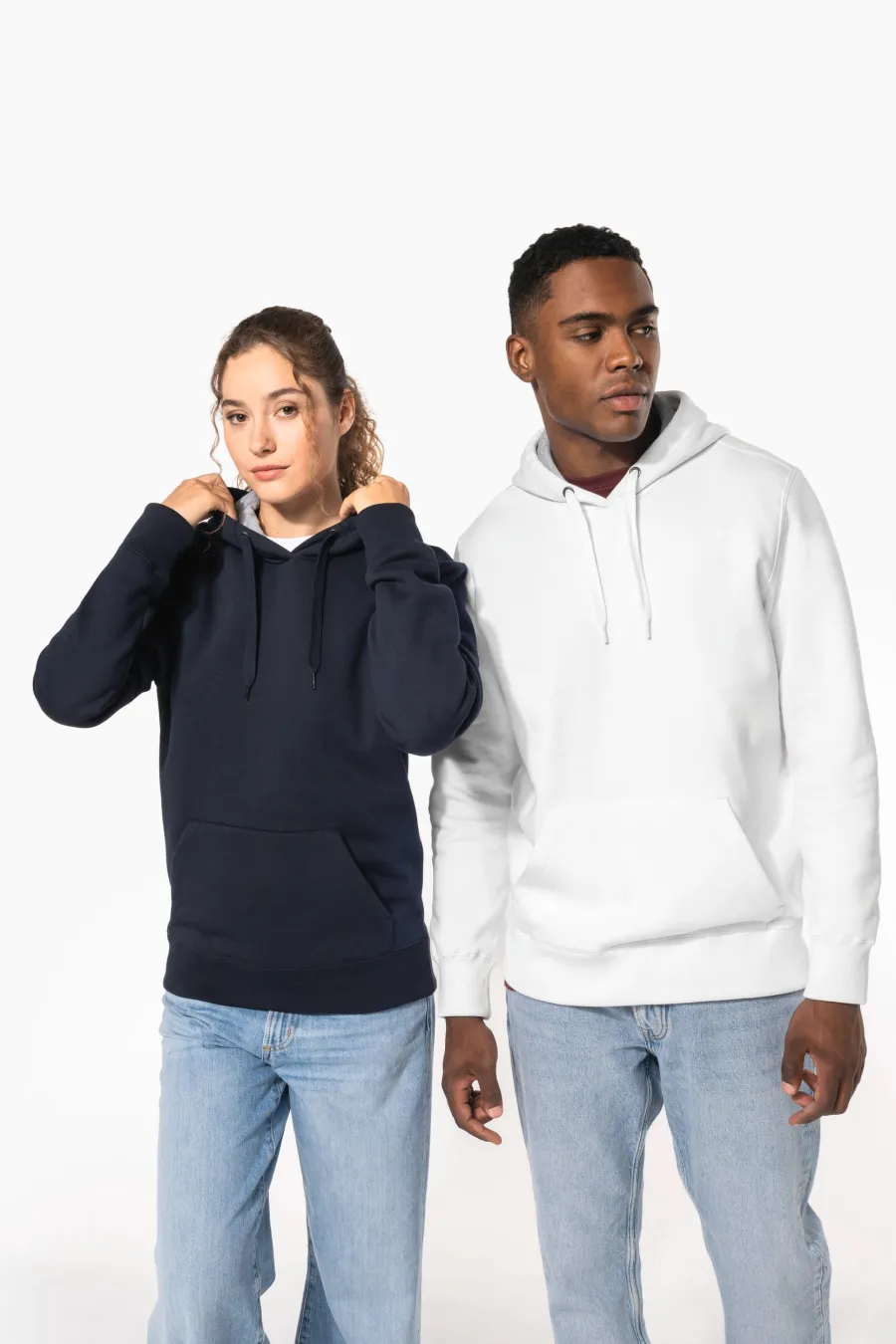 Sweat shirt capuche unisexe — Kariban personnalisable