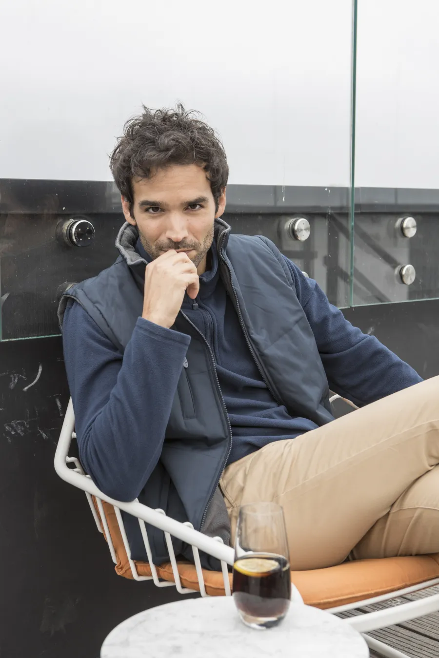 Bodywarmer matelassé et polaire — Pen Duick personnalisable