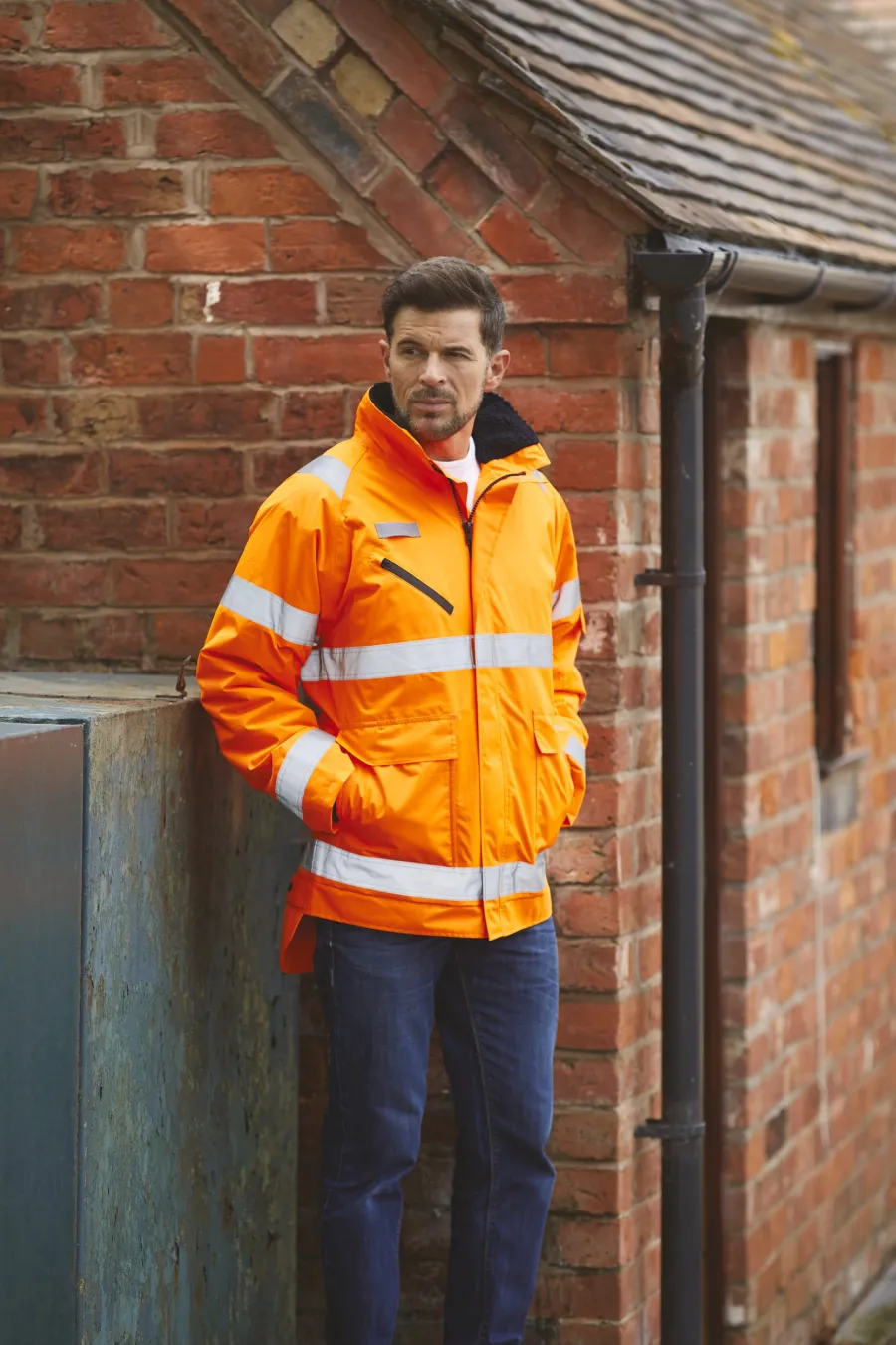 Veste haute visibilité "Fontaine Storm" — Yoko personnalisable