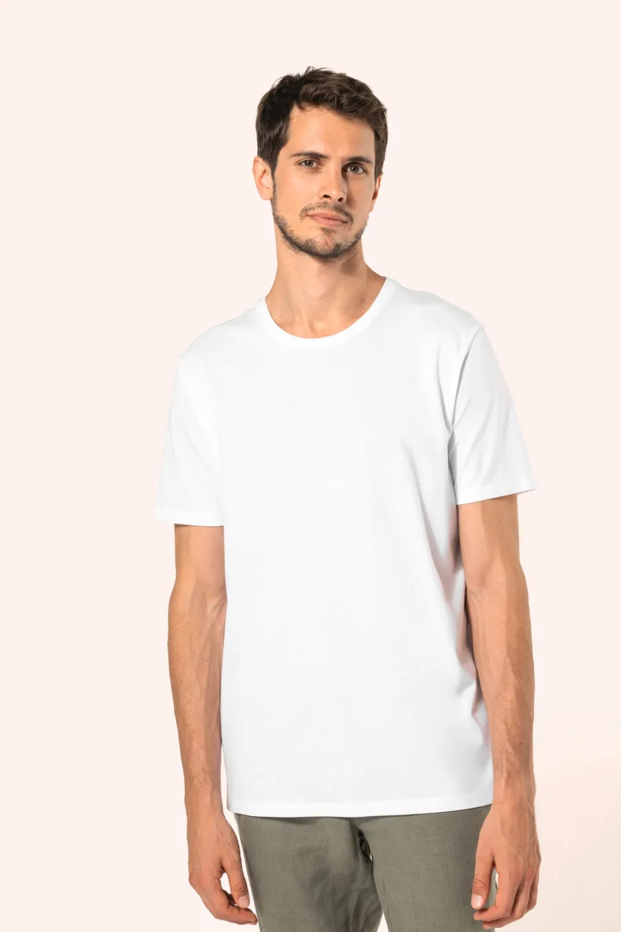 T-shirt Supima® col rond manches courtes homme — Kariban personnalisable