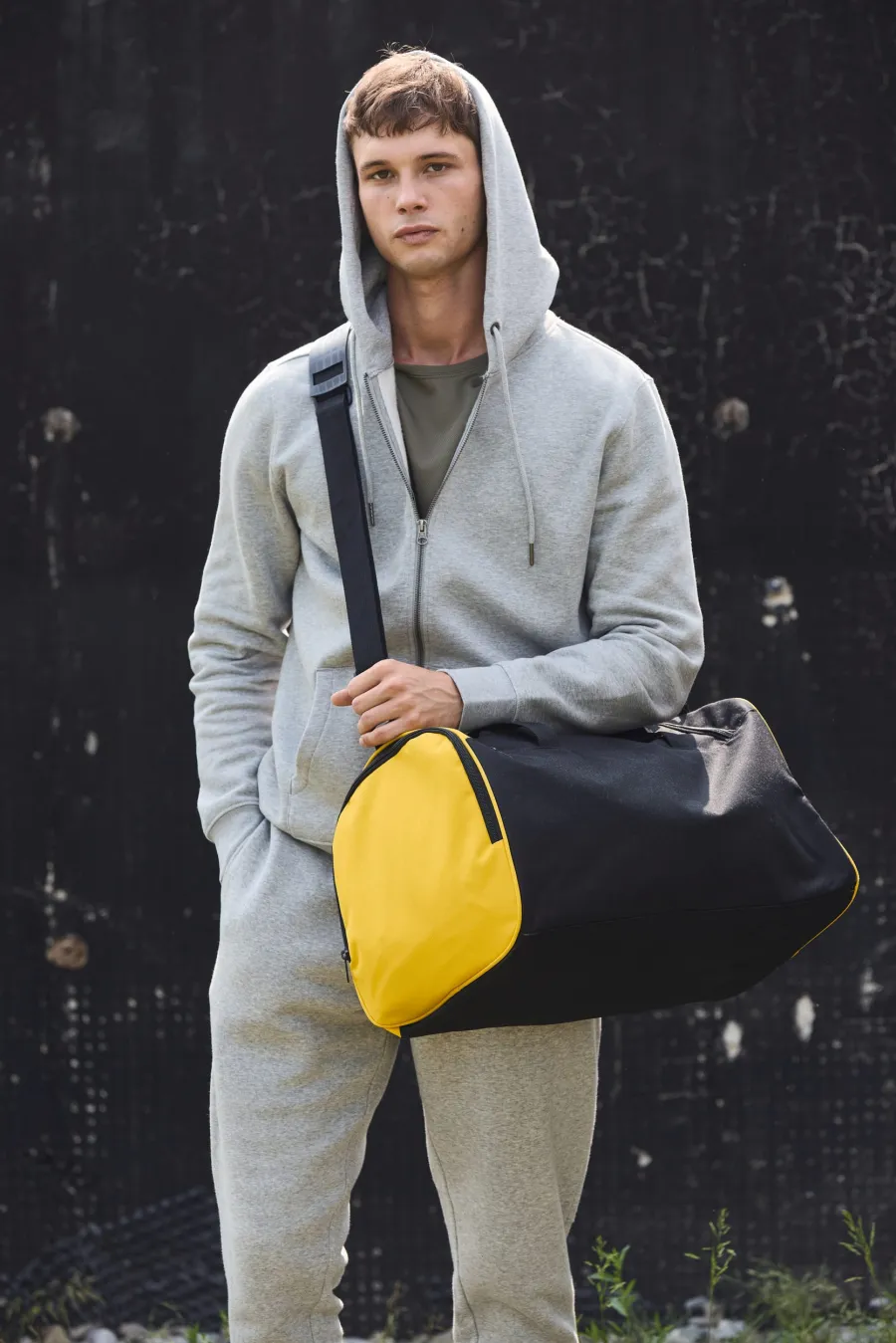 Sac de sport bicolore — Kimood personnalisable
