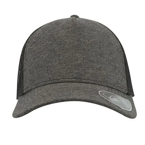 Casquette 5 pans style trucker en jersey — Atlantis Headwear personnalisable