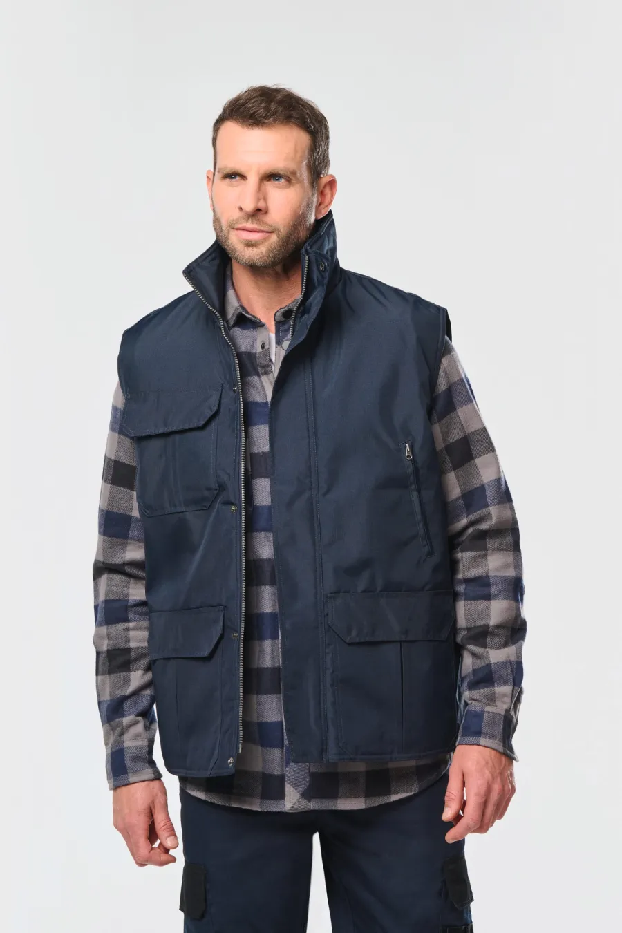 Worker > bodywarmer homme — WK. Designed To Work personnalisable