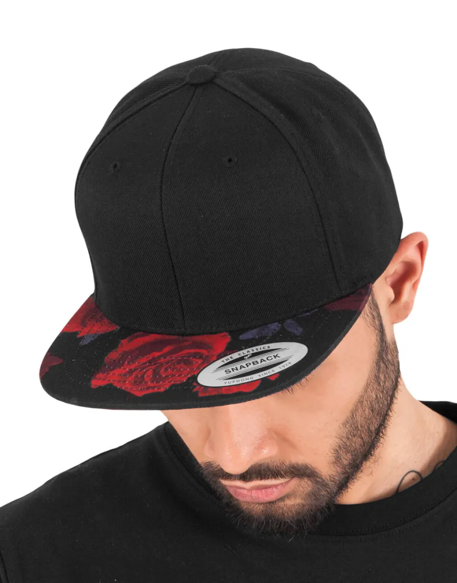 Roses Snapback — Flexfit personnalisable