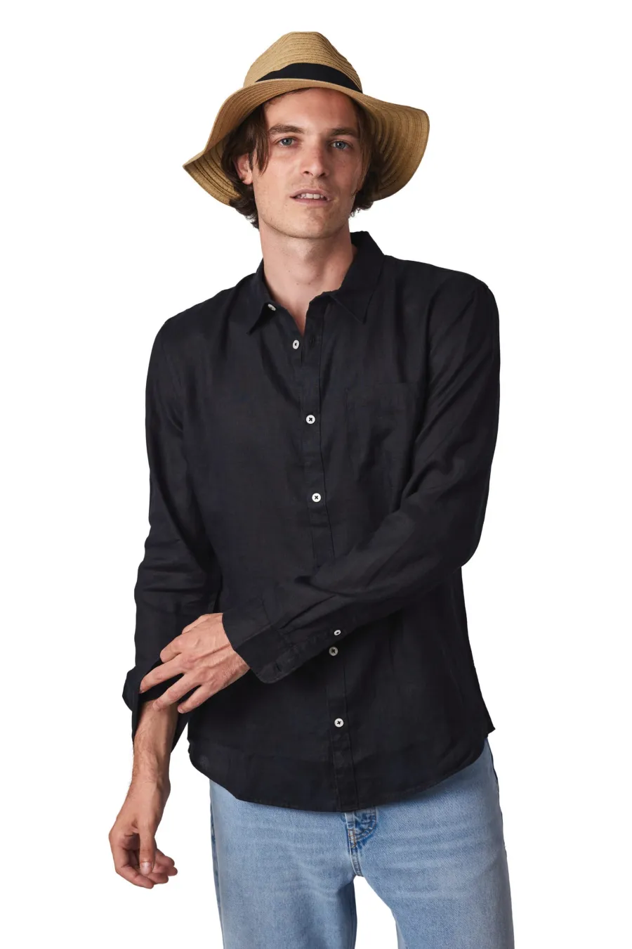 Chapeau de paille classique — K-up personnalisable