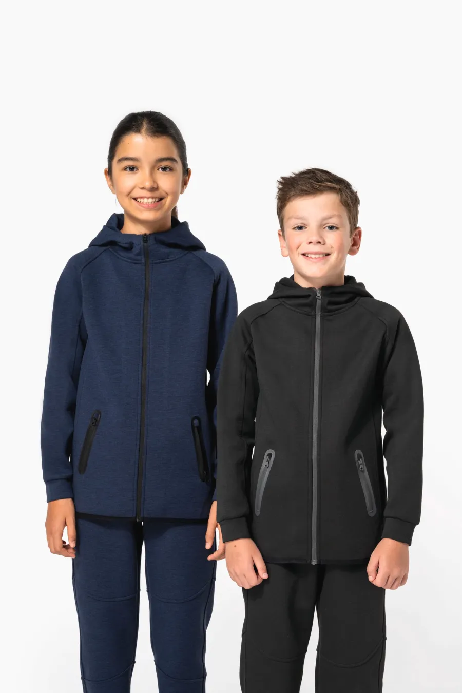 Veste à capuche performance enfant — PROACT personnalisable