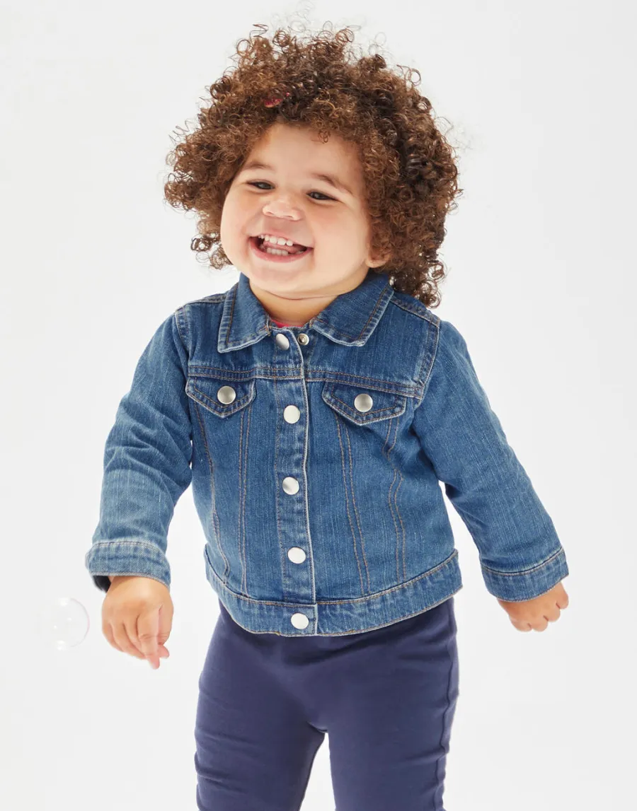 Baby Rocks Denim Jacket — Babybugz personnalisable