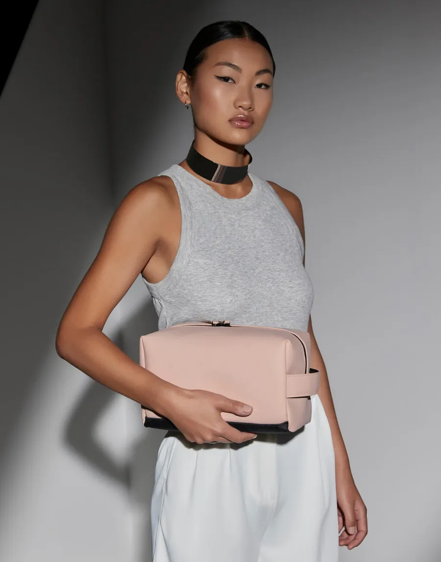 Matte PU Toiletry/Accessory Case — Bagbase personnalisable