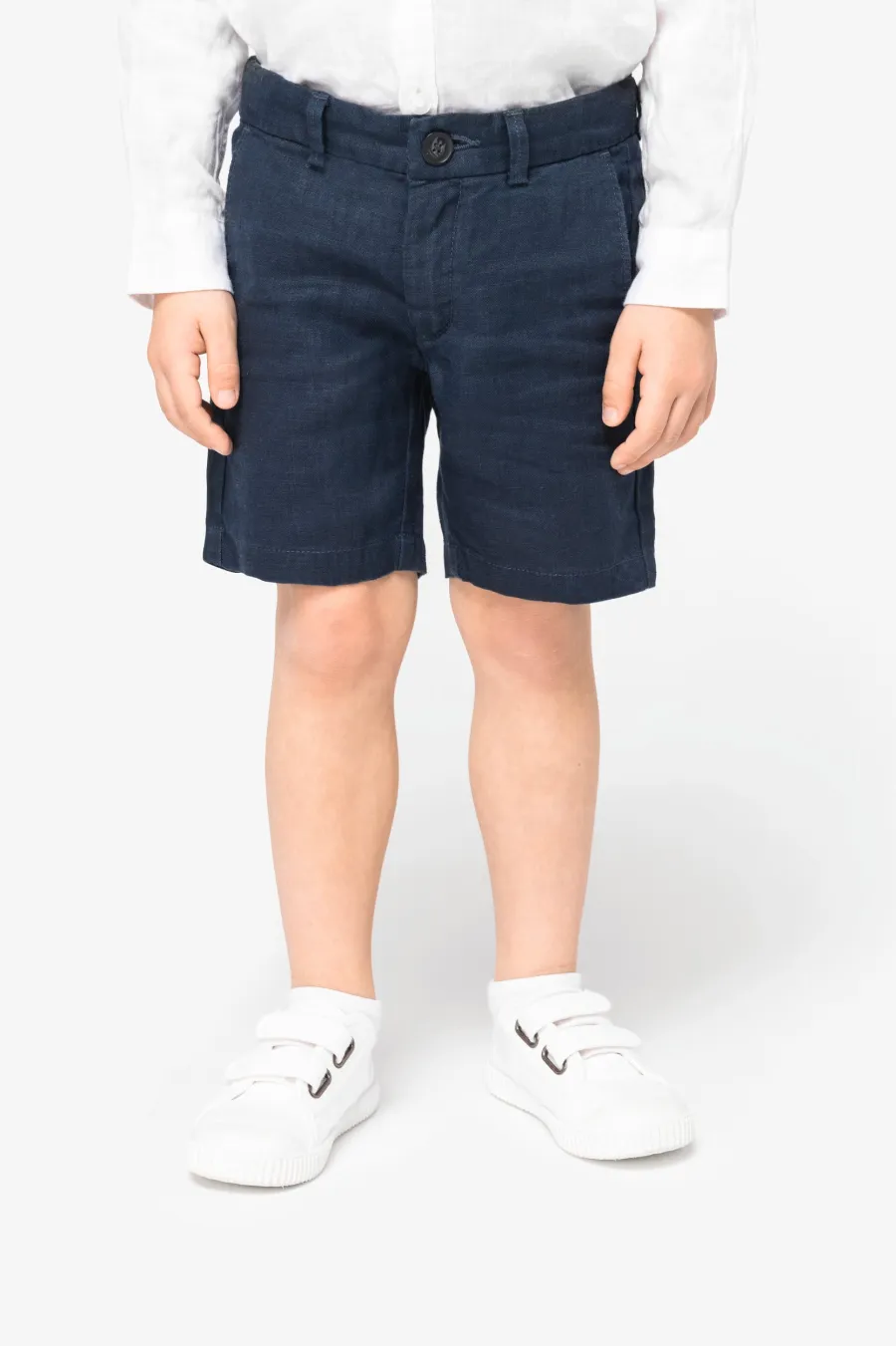 Bermuda en lin enfant — Spasso personnalisable