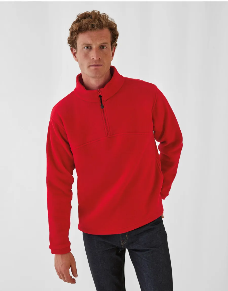 Highlander+ 1/4 Zip Fleece Top — B&C Outerwear personnalisable
