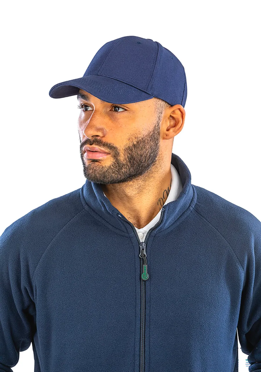Casquette baseball en polyester recyclé — Result personnalisable