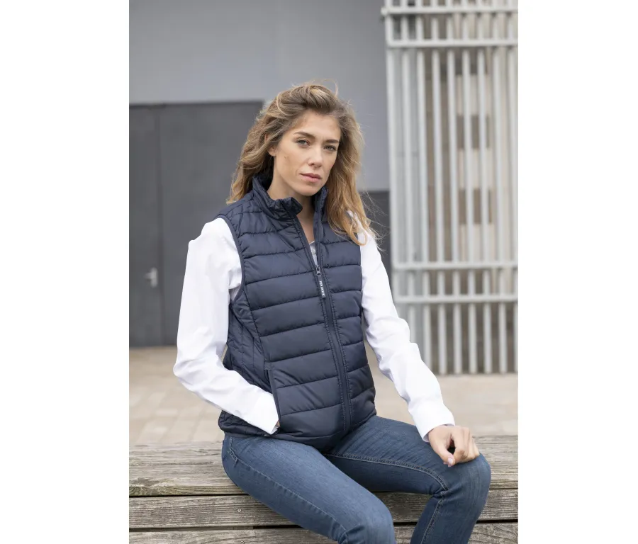 Bodywarmer femme en polyester recyclé — Pen duick personnalisable
