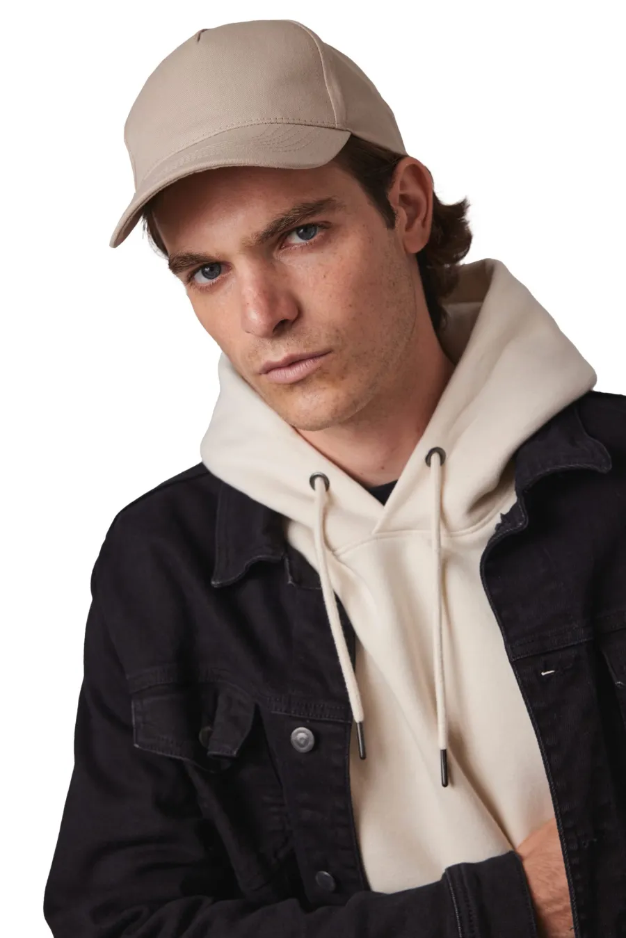 Casquette en coton et polyester recyclés K-loop tracking - 5 panneaux — K-up personnalisable