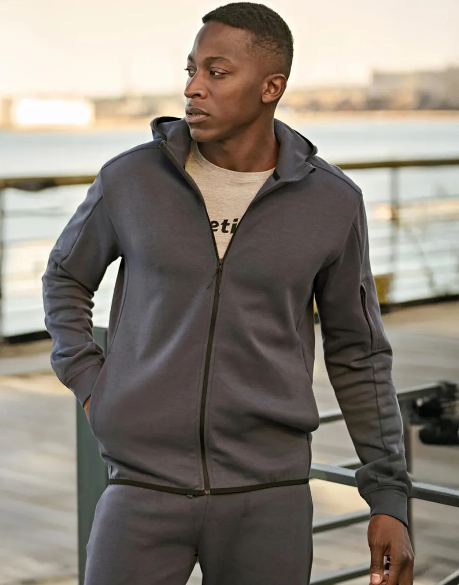 Athletic Hooded Full Zip Sweat — Tee Jays personnalisable