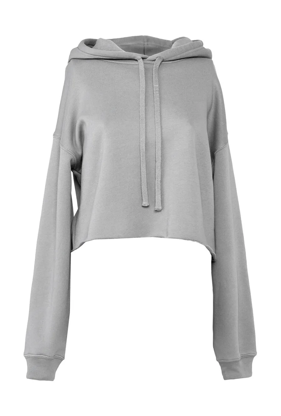 Women's Cropped Fleece Hoodie — Bella+Canvas personnalisable