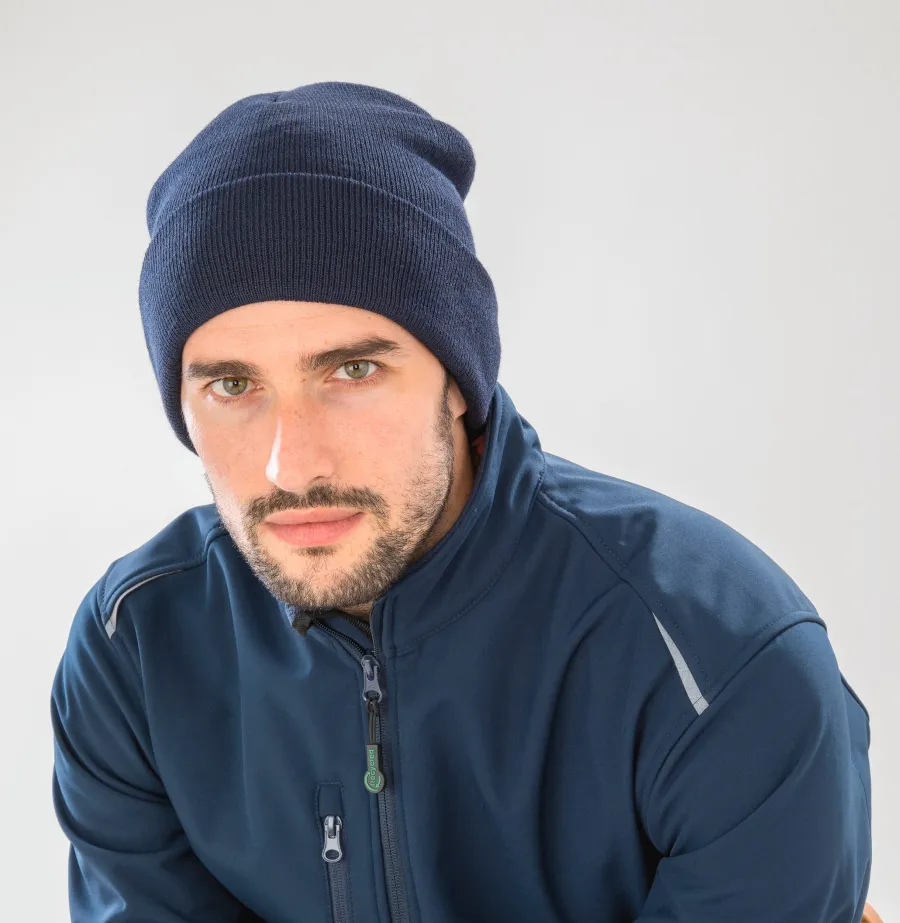 Bonnet Thinsulate™ en polyester recyclé — Result personnalisable