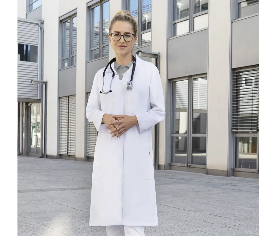 WOMEN'S WORK BASIC COAT — Karlowsky personnalisable