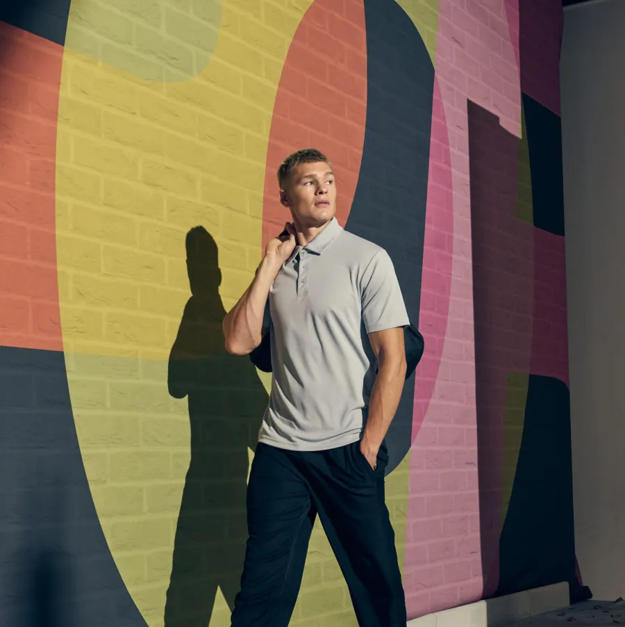 Polo homme respirant Neoteric™ — Just Cool personnalisable