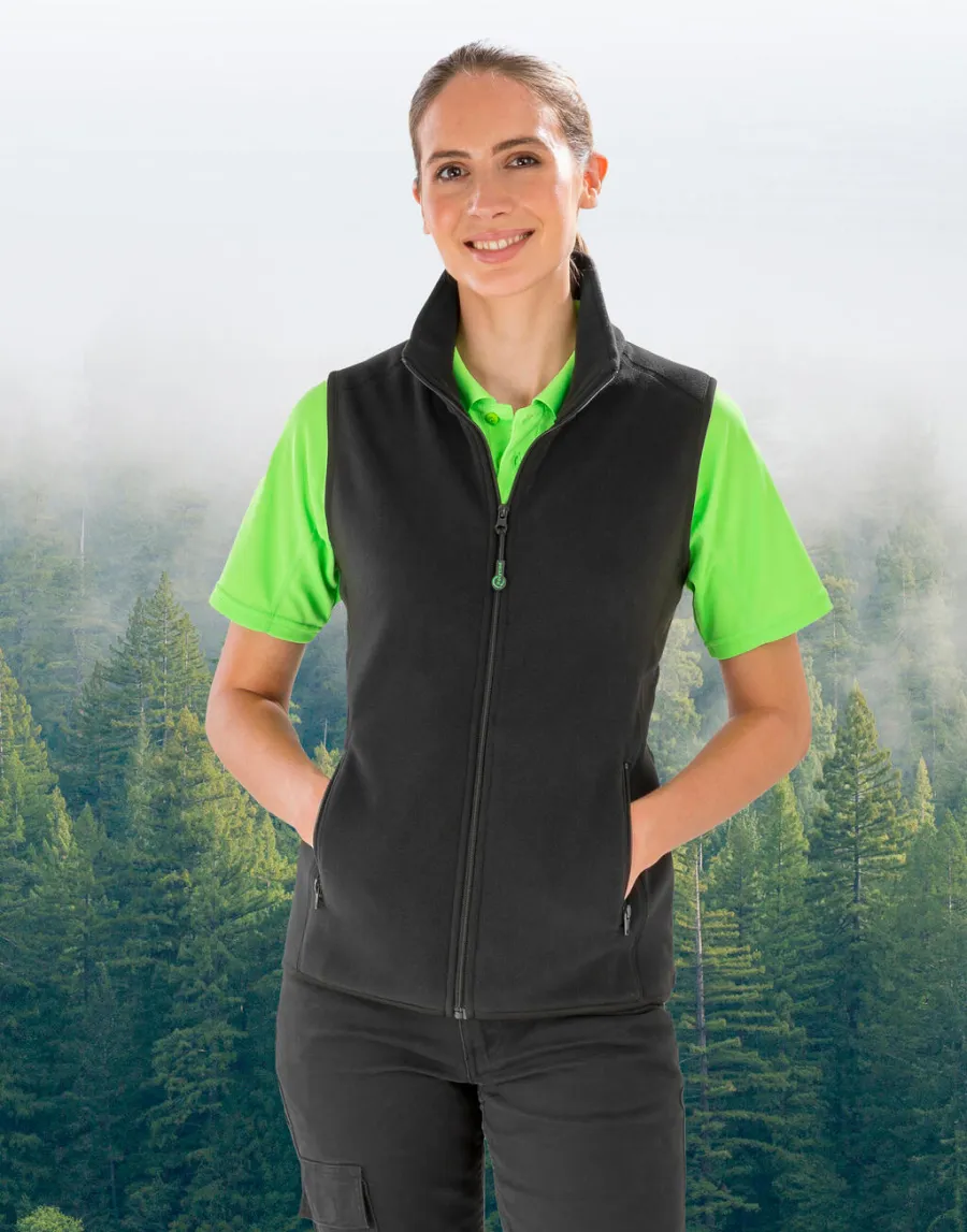 RECYCLED FLEECE POLARTHERMIC BODYWARMER — Result personnalisable