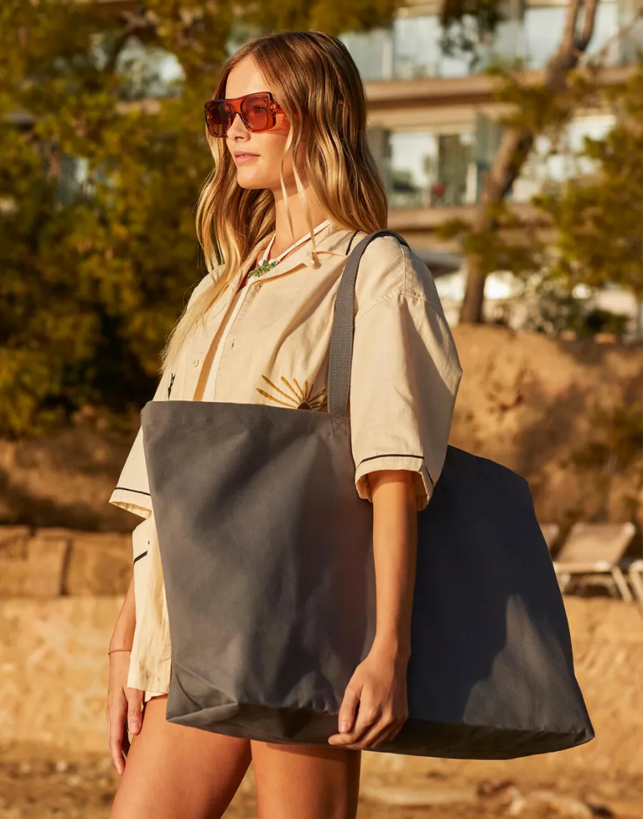 Oversized Canvas Tote Bag — Westford Mill personnalisable