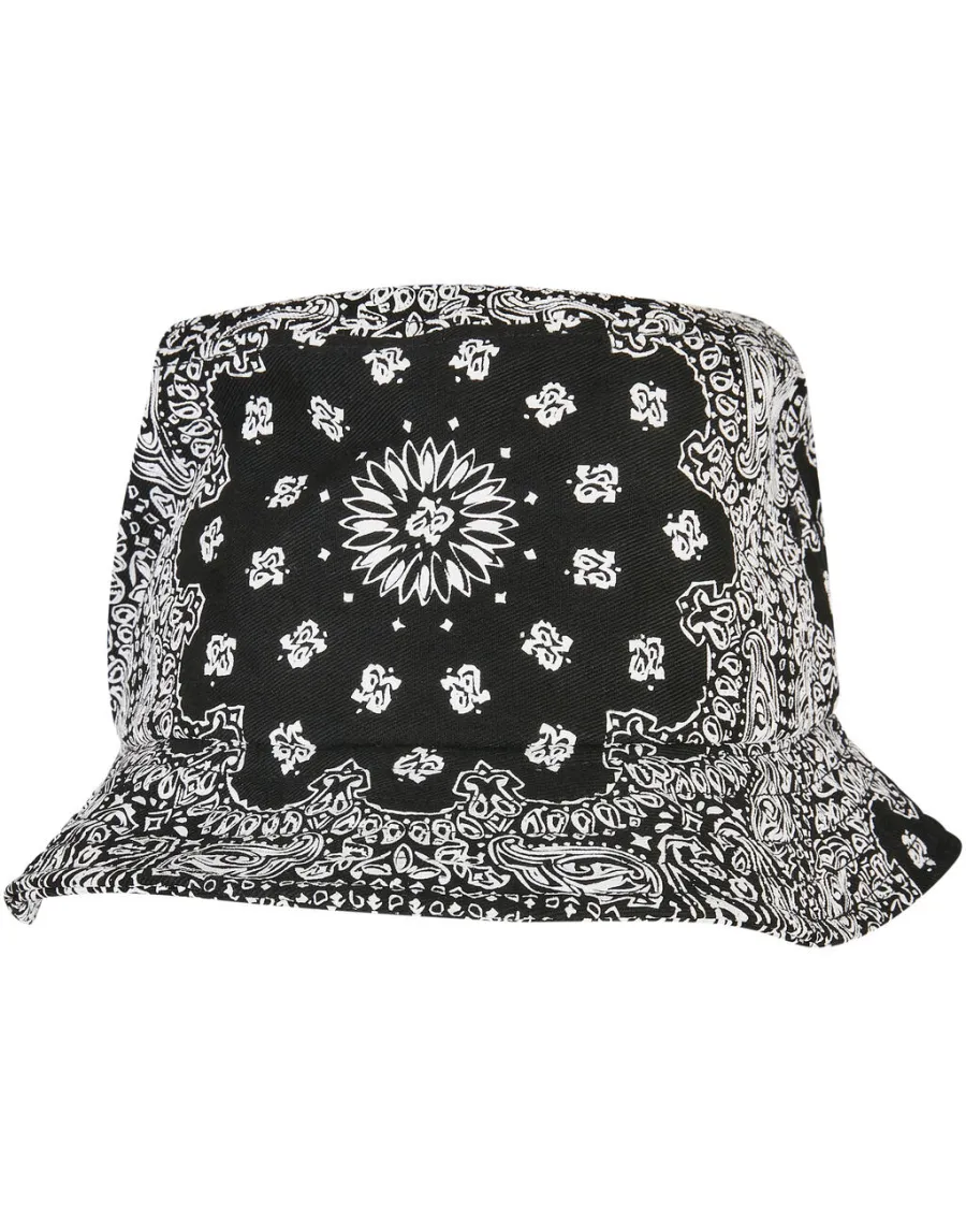 Bandana Print Bucket Hat — Flexfit personnalisable