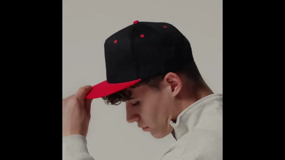 Vidéo du produit 5 Panel Contrast Snapback