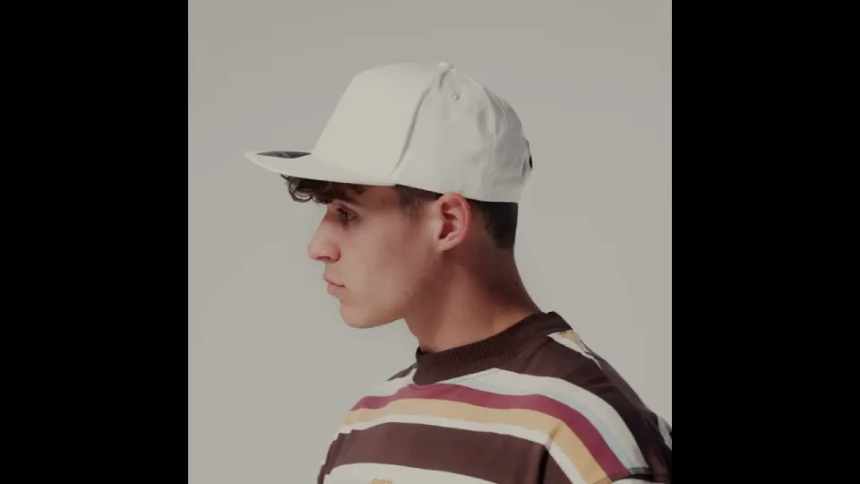 Vidéo du produit 5 Panel Snapback Rapper Cap