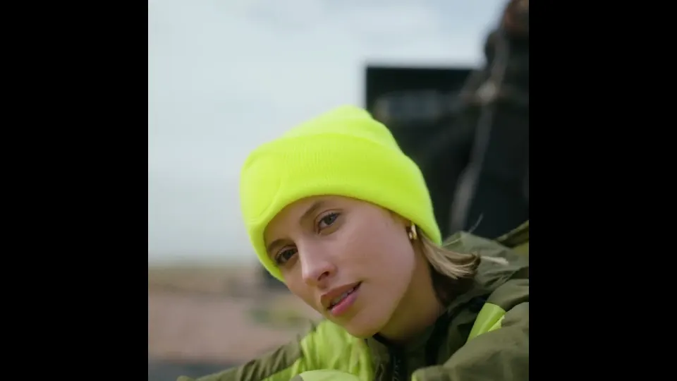 Vidéo du produit Circular Patch Beanie