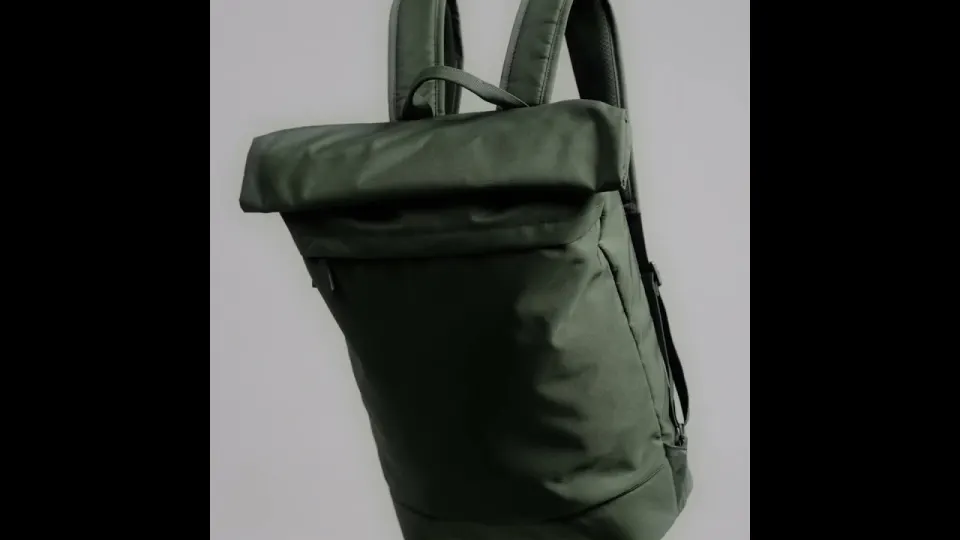 Vidéo du produit Simplicity Roll-Top Backpack