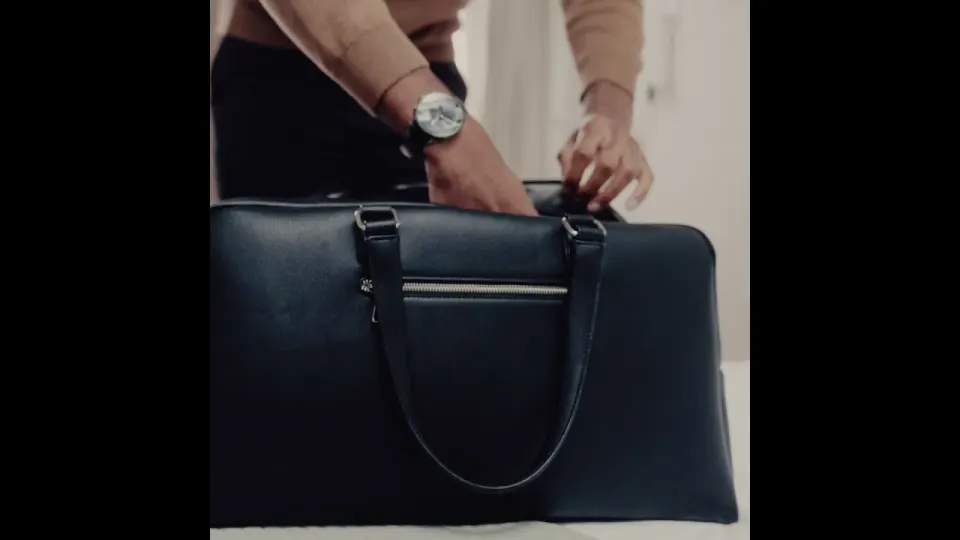 Vidéo du produit Tailored Luxe Weekender