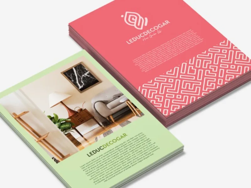 Flyers imprimés — Perstil Lyon
