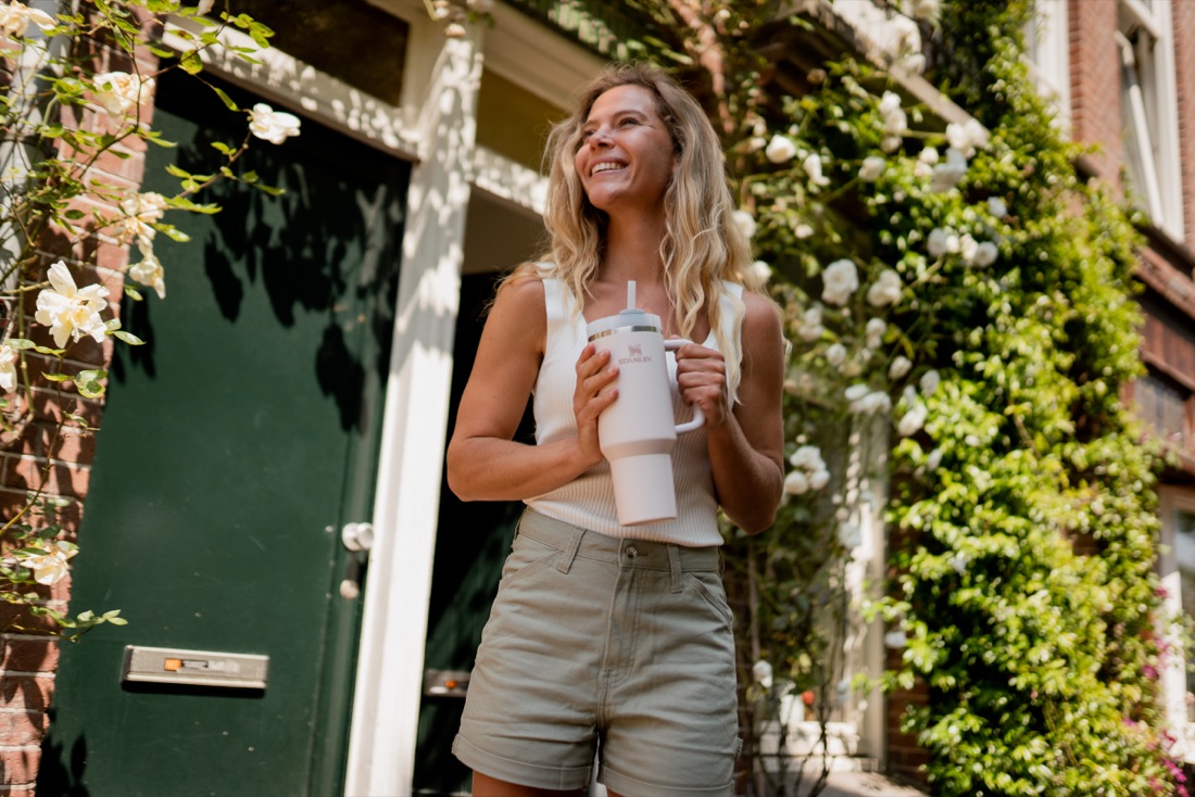 Gourde / mug isotherme personnalisable — objet publicitaire Perstil Lyon