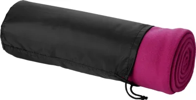 Couverture Huggy coloris magenta