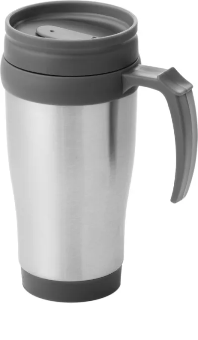 Mug isotherme Sanibel 400ml coloris gris