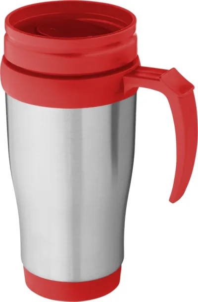 Mug isotherme Sanibel 400ml coloris rouge
