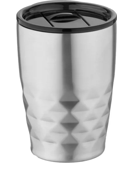 Mug Geo 350ml coloris argent